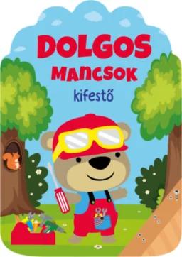 Dolgos mancsok - kifestő