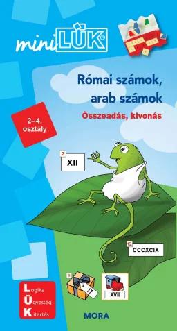 Római számok, arab számok - Összeadás, kivonás – miniLÜK 2-4. osztály LDI 808